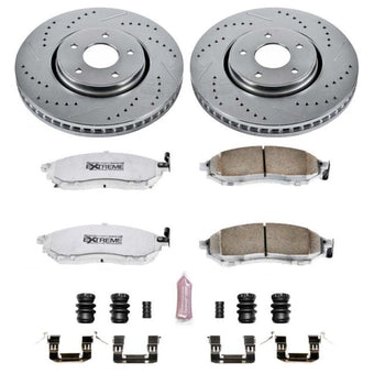 compare product Power Stop 05-12 Infiniti FX35 Front Z26 Street Brake Kit