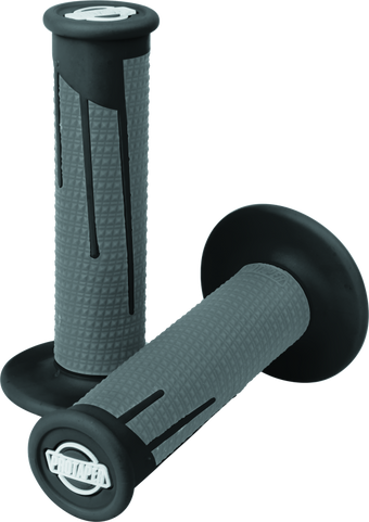 compare product ProTaper Full Diamond Clamp-On Grips - Black/Dark Gray