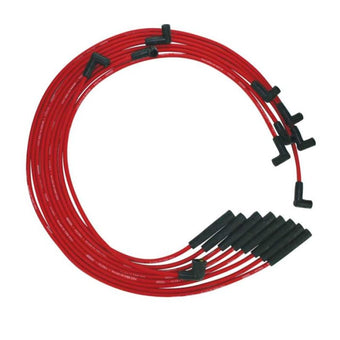compare product Moroso BB Chrysler Mopar 361/383/400/440 Str Plug HEI Ultra Spark Plug Wire Set - Red