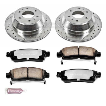 compare product Power Stop 04-07 Buick Rainier Rear Z36 Truck & Tow Brake Kit