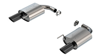 compare product Borla 2024 Ford Mustang GT 5.0L V8 w/o Active Exhaust ATAK Axle-Back Exhaust System - Black Chrome