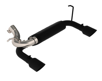 compare product MBRP 07-14 Jeep Wrangler/Rubicon 3.6L/3.8L V6 Axle-Back Dual Rear Exit Black Performance Exhaust Sys
