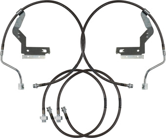 compare product Carli 2023+ Ford F250/350 4x4 Ss Extended Brake Lines - 5.5in Lift