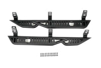DV8 Offroad 24 - 25 Toyota Land Cruiser OE Plus Side Steps - Black Steel - My Store