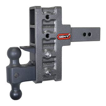 compare product Gen-Y Mega Duty 2.5in Shank 6in Offset Drop 21K Hitch w/GH-061 Dual-Ball/GH-062 Pintle Lock