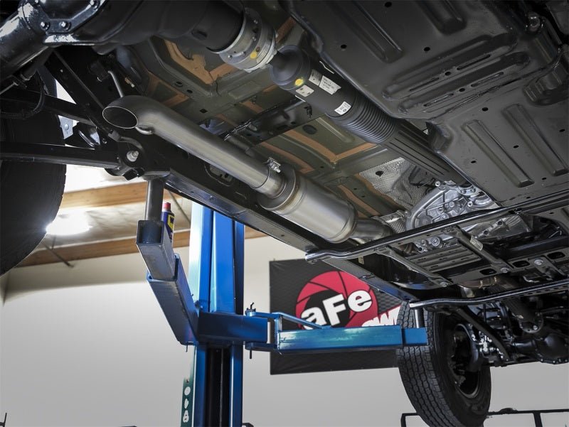 aFe Rock Duster 3in 409 SS Cat - Back Turn - Down Exhaust 2018+ Jeep Wrangler (JL) V6 3.6L - My Store