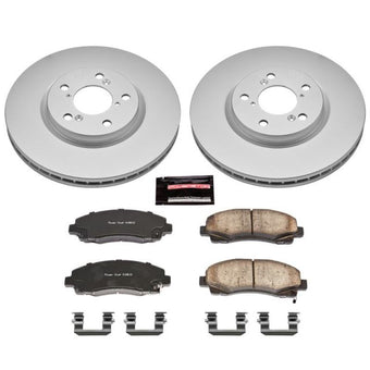 compare product Power Stop 06-11 Honda Ridgeline Front Z17 Evolution Geomet Coated Brake Kit