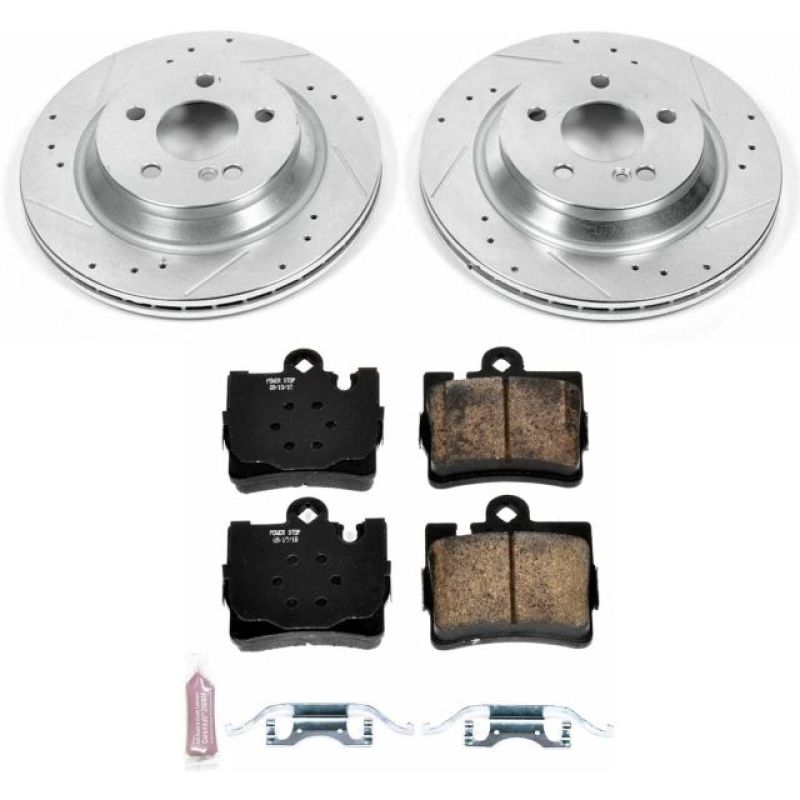 Power Stop 00 - 02 Mercedes - Benz S430 Rear Z23 Evolution Sport Brake Kit - My Store