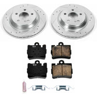 Power Stop 00 - 02 Mercedes - Benz S430 Rear Z23 Evolution Sport Brake Kit - My Store