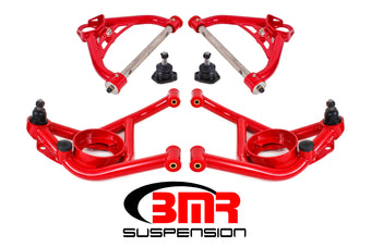 compare product BMR 70-81 2nd Gen F-Body Upper And Lower A-Arm Kit - Red
