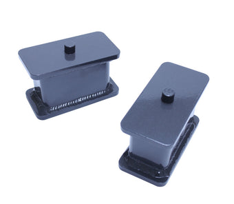 compare product MaxTrac 02-08 Dodge RAM 1500 2WD 3in Rear Fabricated Steel Lift Blocks