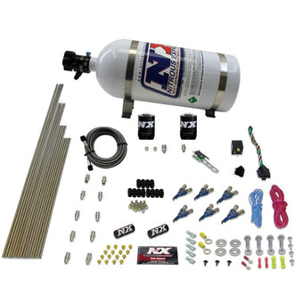 compare product Nitrous Express 6 Cyl Gas Nitrous Kit (150-375HP) w/10lb Bottle
