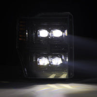 AlphaRex 08 - 10 Ford F250 - 550 NOVA - Series LED Projector Headlights Alpha - Blk w/Activ Light/Seq Signal - My Store