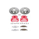Power Stop 99 - 02 Ford Mustang Front Z26 Street Warrior Brake Kit w/Calipers - My Store