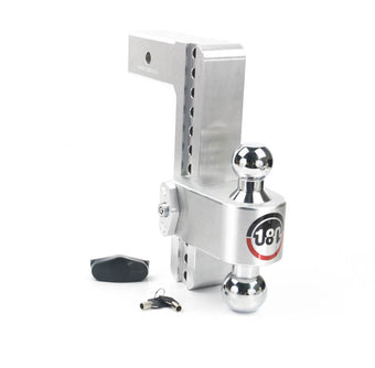 compare product Weigh Safe 180 Hitch 10in Drop Hitch & 2.5in Shank (10K/18.5K GTWR) - Aluminum