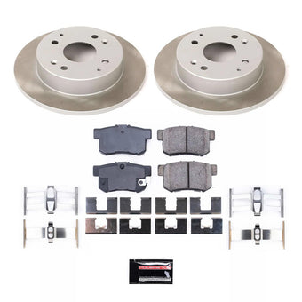 compare product Power Stop 91-97 Honda Accord Rear Semi-Coated Rotor Kit