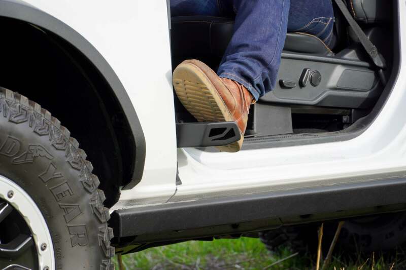 DV8 Offroad 2021+ Ford Bronco Foot Peg Pair - Black - My Store