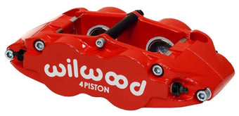 compare product Wilwood Caliper-Narrow Superlite 4R - Red 1.12/1.12in Pistons 0.81in Disc