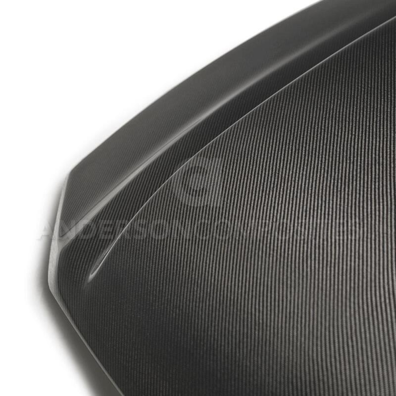 Anderson Composites 10 - 12 Ford Mustang Type - CJ 3in Carbon Fiber Cowl Hood - My Store