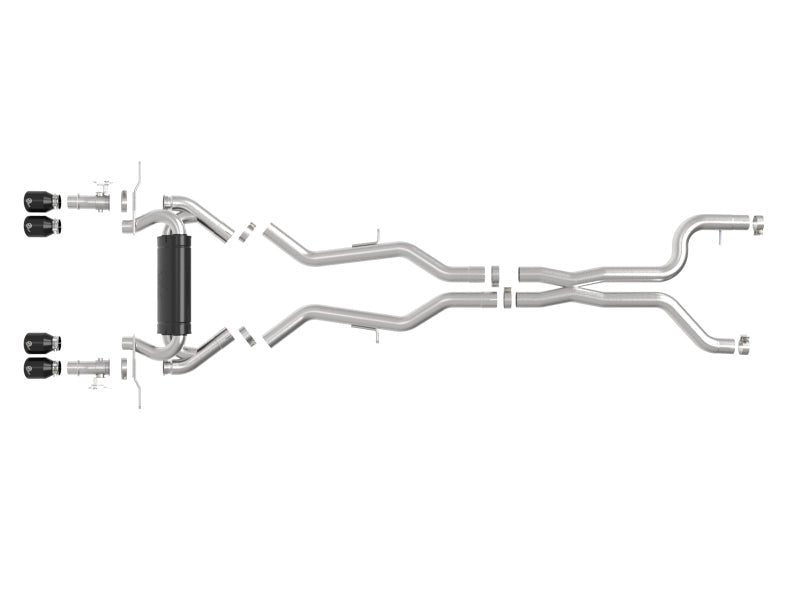 aFe 23 - 25 BMW M2 L6 - 3.0L (G87) MACH Force - Xp Cat - Back Exhaust w/ Black Tip - My Store