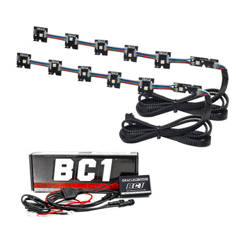 compare product Oracle 14-21 Infiniti Q50 RGB+W Headlight Halo Upgrade Kit - ColorSHIFT w/ BC1 Controller