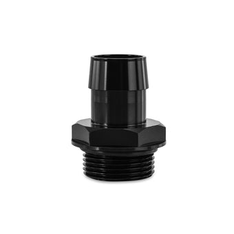 compare product Mishimoto -16ORB to 1in. Hose Barb Aluminum Fitting - Black