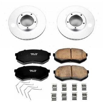 compare product Power Stop 95-04 Toyota Tacoma Front Z17 Evolution Geomet Coated Brake Kit