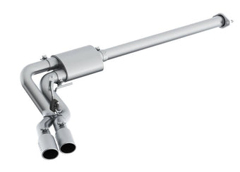 compare product MBRP 15-16 Ford F-150 2.7L/3.5L/5.0L 3in Cat Back Single Side Pre-Axle Dual Exit T304