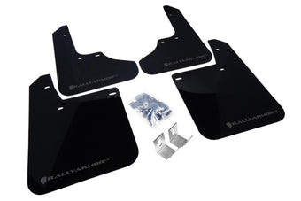compare product Rally Armor 93-01 Subaru Impreza RS Black UR Mud Flap w/ Grey Logo