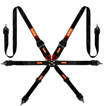 compare product Momo Int. Camlock 6pt Clip In Restraint-Black