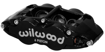 compare product Wilwood Caliper-Forged Narrow Superlite 6R-R/H - Aluminum 1.75/1.25in/1.25in Pistons - 1.10in Rotor