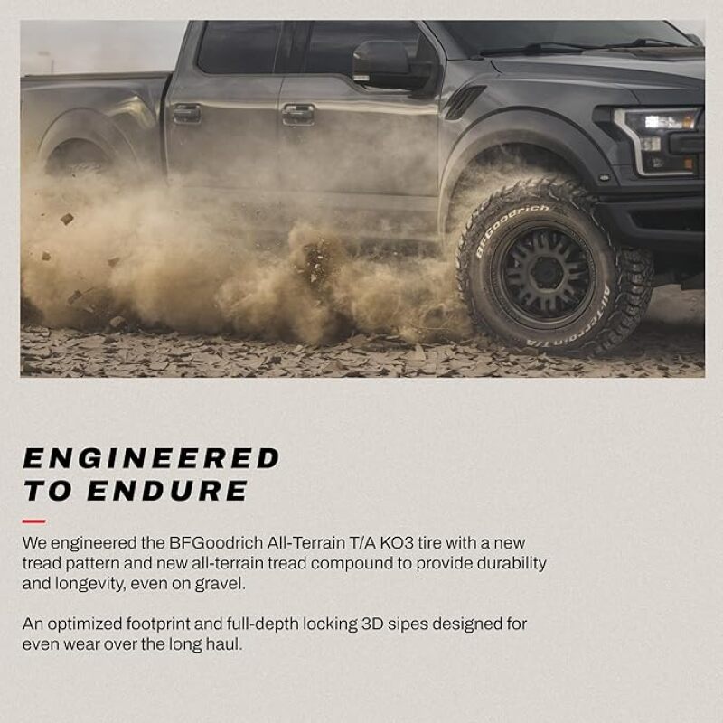 BFGoodrich All Terrain TA KO3 33X12.50R18/E 118S (AVAILABLE MAY 2026) - My Store