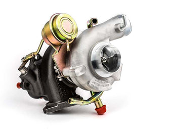 compare product Forced Performance Subaru STi/WRX Blue Turbocharger 84mm CH8 CM Turbine Hsg Internal WG w/Oil Line