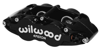 compare product Wilwood Caliper-Narrow Superlite 4R - Black 1.12/1.12in Pistons 0.81in Disc