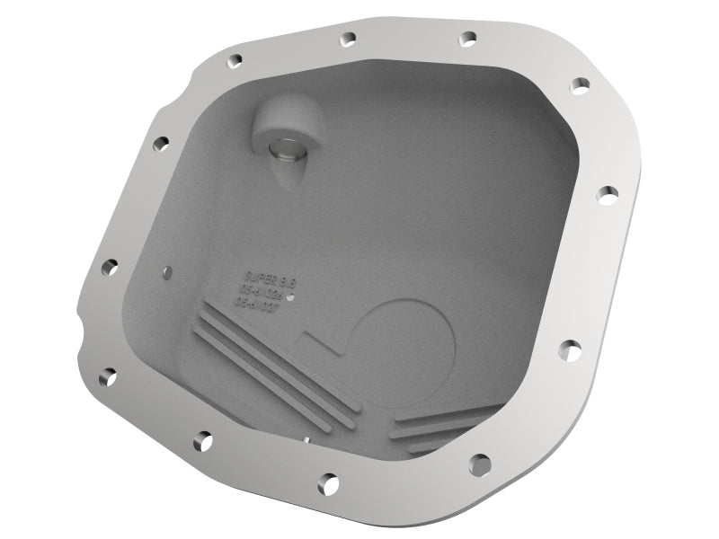 aFe Street Series Rear Differential Cover Raw w/ Fins 15 - 19 Ford F - 150 (w/ Super 8.8 Rear Axles) - My Store