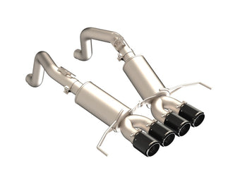 compare product MBRP 14-19 Chevrolet Corvette 3in Dual Split Rear Axle Back w/ Carbon Fiber Tips