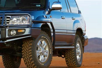 compare product ARB Deluxe Side Rails Rear 100 Ifs Not Lexus
