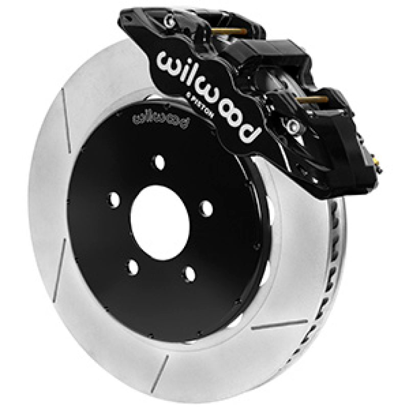 Wilwood Aero6R Front Big Brake Kit 14in Slotted Black Powder Coat 94 - 04 Ford Mustang SN95 - My Store