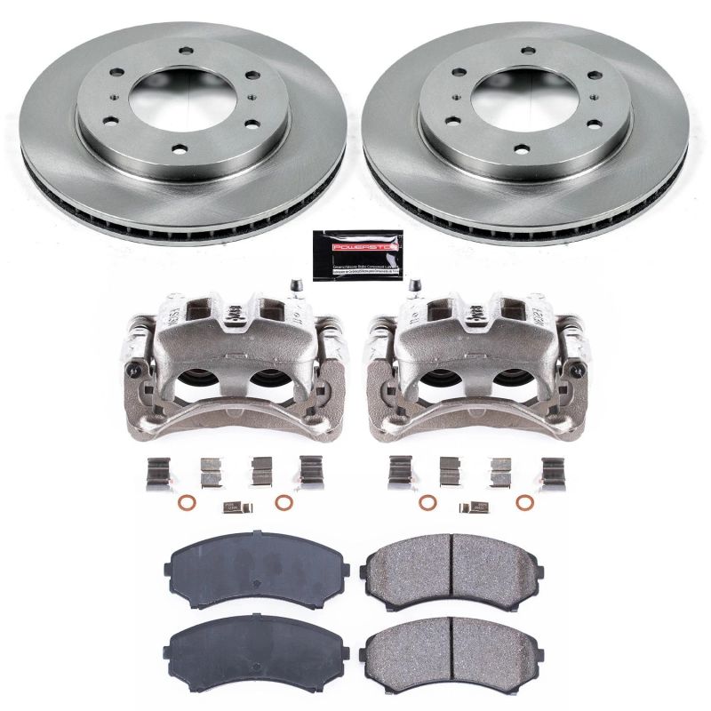 Power Stop 01 - 06 Mitsubishi Montero Front Autospecialty Brake Kit w/Calipers - My Store