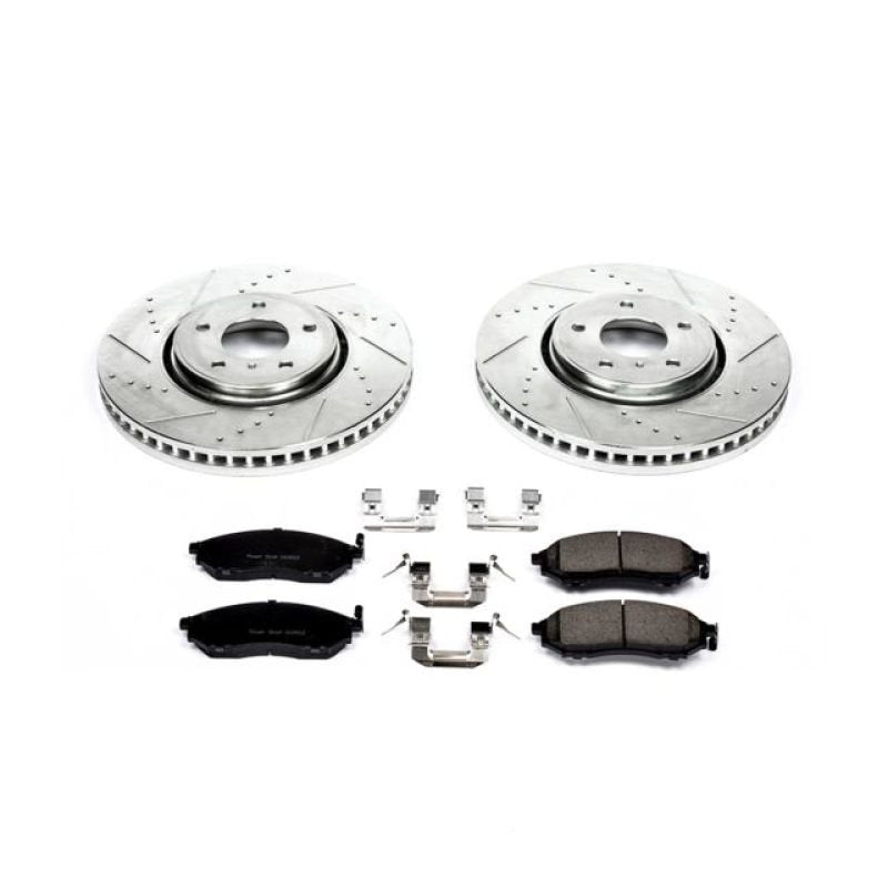 Power Stop 05 - 12 Infiniti FX35 Front Z23 Evolution Brake Kit - My Store
