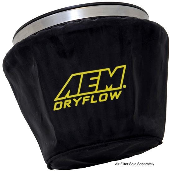 AEM Air Filter Wrap Black 7.5in Length x 5in Width x 5in Height - My Store