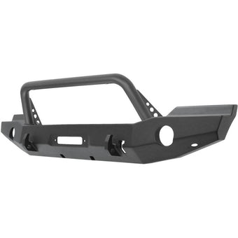 compare product Westin 07-18 Jeep Wrangler JK WJ2 Full Width Front Bumper w/Bull Bar Textured Black