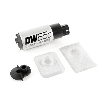 compare product DeatschWerks 97-04 Jeep Wrangler 2.5L/4.0L DW65C 265lph Compact Fuel Pump w/ Install Kit