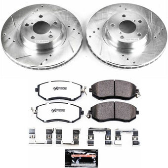 compare product Power Stop 13-16 Subaru BRZ Front Z26 Street Warrior Brake Kit