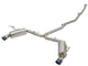 aFe POWER Takeda 16 - 17 Honda Civic I4 - 1.5L (t) 2.5 - 2.25in 304 SS CB Dual - Exit Exhaust Blue Tips - My Store