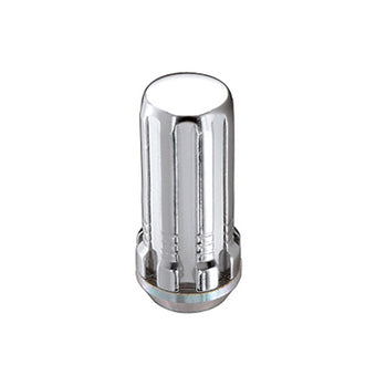 compare product McGard SplineDrive Lug Nut (Cone Seat) M14X1.5 / 1.935in. Length (Box of 50) - Chrome (Req. Tool)