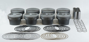 compare product Mahle MS Piston Set GM LS 329ci 3.800in Bore 3.622 Stk 6.098 in Rod .945 Pin -4cc 10.3 CR Set of 8
