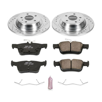 compare product Power Stop 13-19 Ford Fusion Rear Z23 Evolution Sport Brake Kit