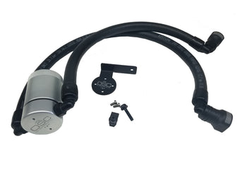 compare product J&L 11-17 Ford F-150 5.0L / 11-14 Ford F-150 6.2L Driver Side Oil Separator 3.0 - Clear Anodized