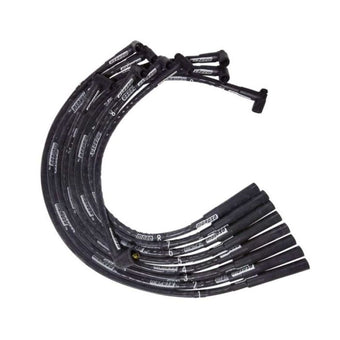 compare product Moroso SB Chrysler Mopar Sleeved Str Plug HEI Dist Ultra Spark Plug Wire Set - Black